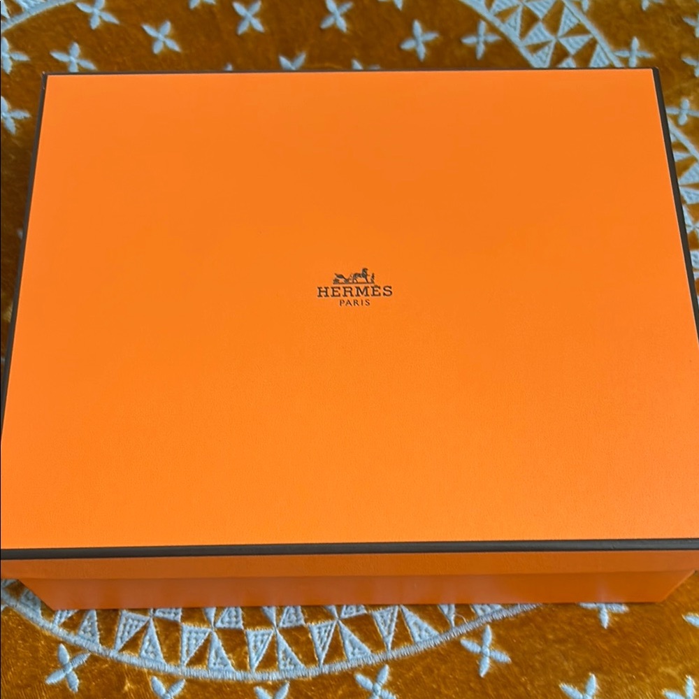 Hermès Orange Gift Box I also have shoe boxes